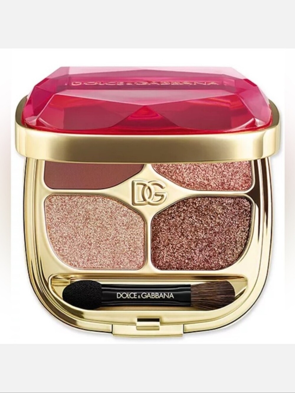 Dolce & Gabbana GEMSTONE LIMITED EDITION Velvet Eyeshadow Quartet - Rose Gold